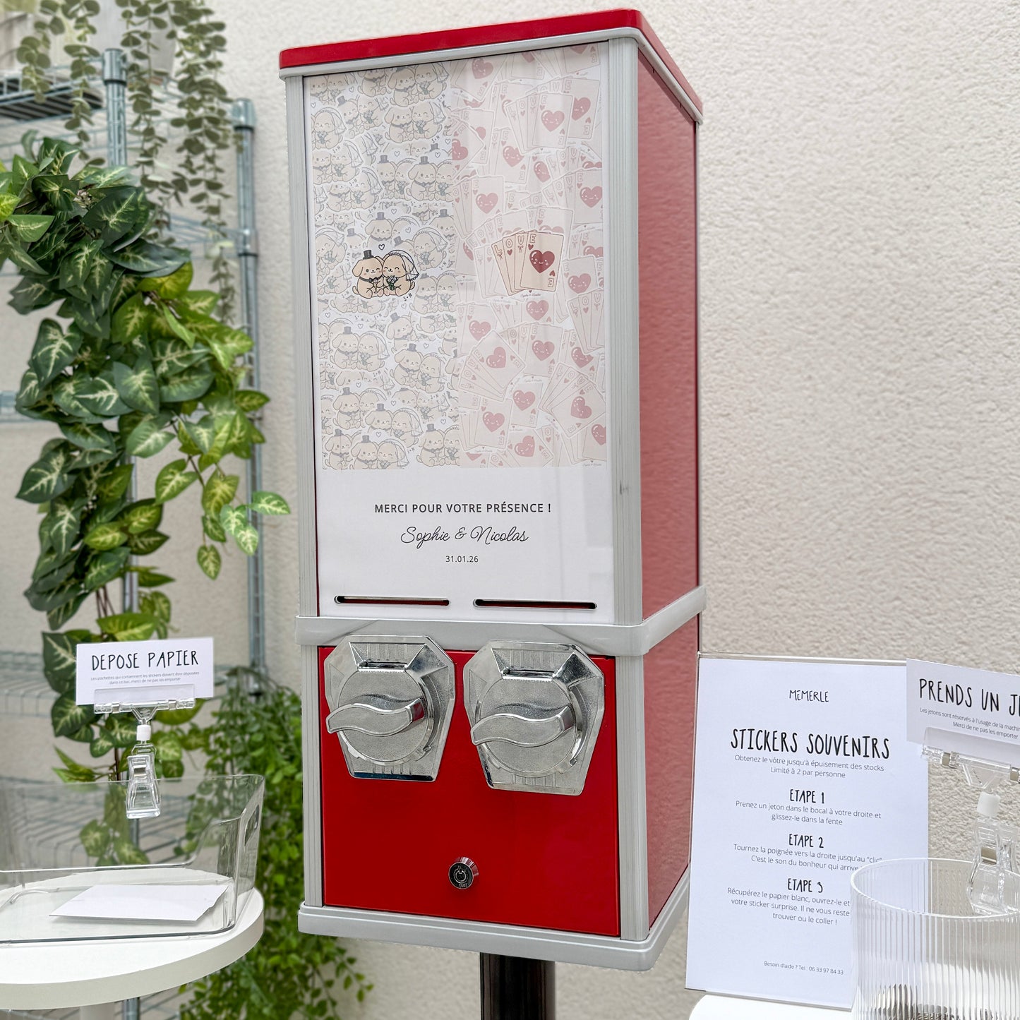 DEVIS - Distributeur à stickers