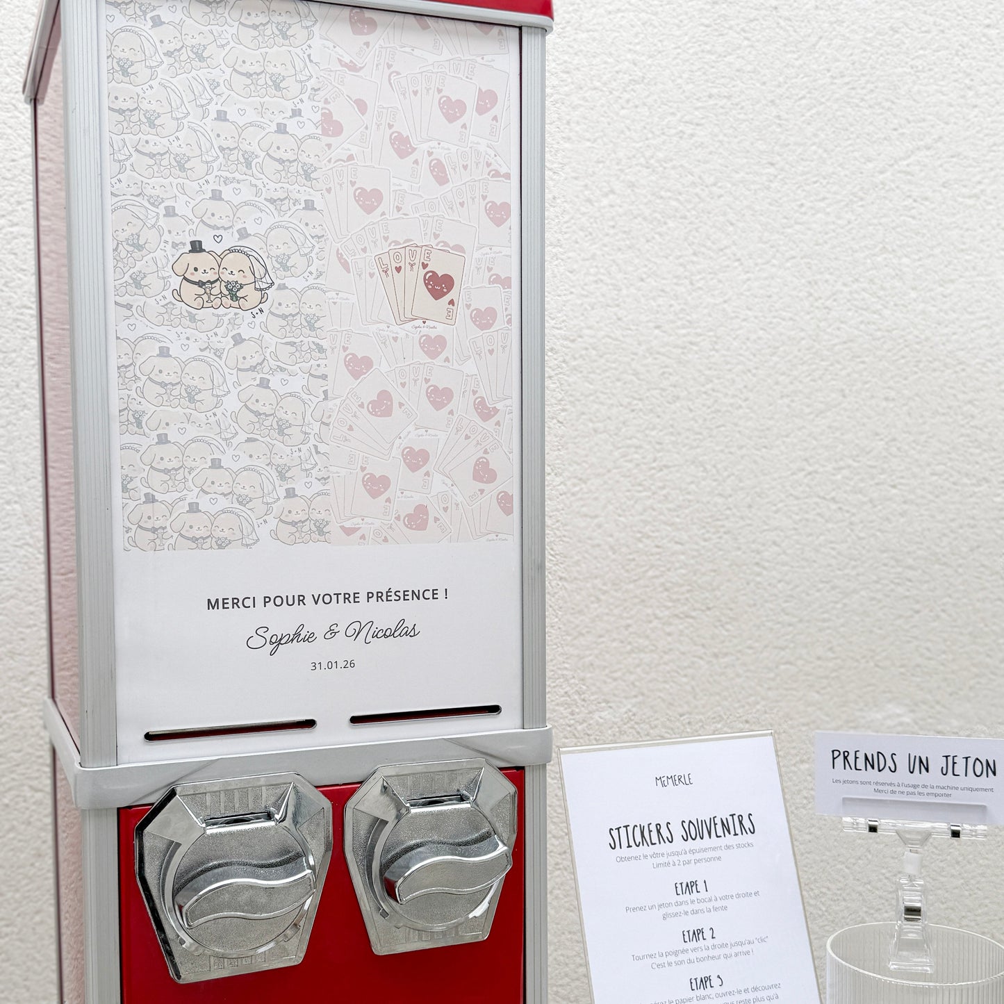 DEVIS - Distributeur à stickers